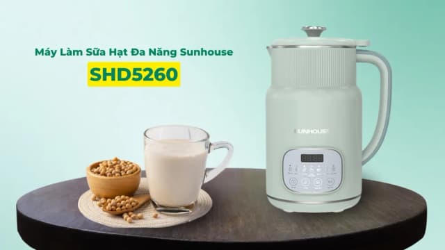 So sánh giá Máy làm sữa hạt đa năng Sunhouse SHD5260 rẻ nhất? - Ảnh 16