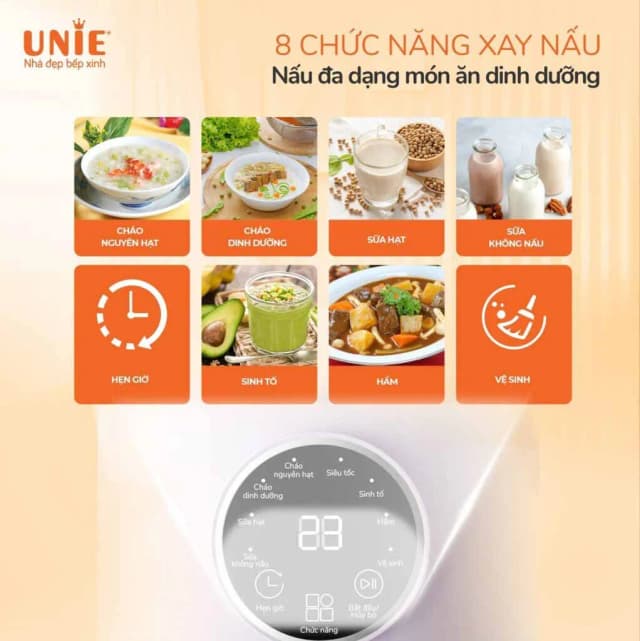 So sánh giá Máy làm sữa hạt đa năng Unie UMB10 rẻ nhất? - Ảnh 12