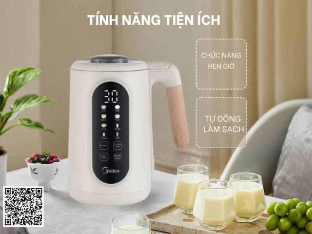 So sánh giá Máy làm sữa hạt đa năng Midea MBL10108APA rẻ nhất? - Ảnh 9