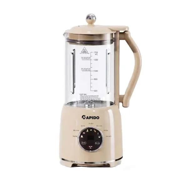 Máy làm sữa hạt Rapido RFB75CGD-1 - Ảnh 22