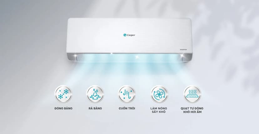 Máy lạnh 2 chiều Casper Inverter 2 HP QH-18IU36A - Giá rẻ nhất hôm nay - Ảnh 14