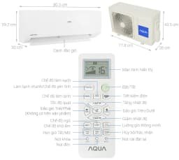 Máy lạnh AQUA Inverter 1 HP AQA-RUV10RB5 - Giá rẻ nhất hôm nay - Ảnh 7