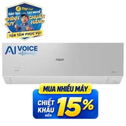 Máy lạnh Aqua Inverter 1.5 HP AQA-RUV13VS - Giá rẻ nhất hôm nay - Ảnh 1