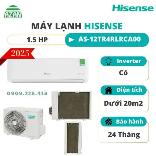 So sánh giá Máy lạnh Hisense Inverter 1.5 HP AS-12TR4RGRCA01 rẻ nhất? - Ảnh 4