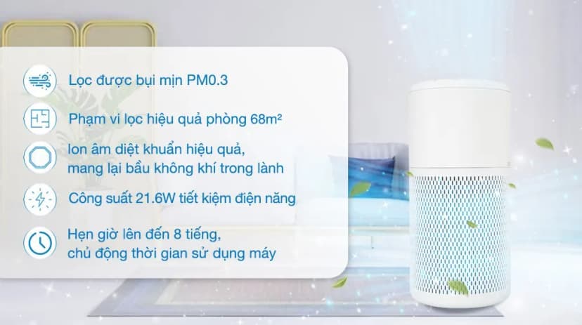 So sánh giá Máy lọc không khí Beko ATP 6100 I 21.6W - Tìm sản phẩm giá rẻ nhất - Ảnh 6