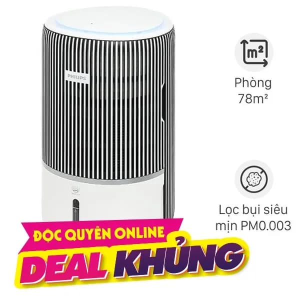 Máy lọc không khí Philips AC3420/10 43W - Ảnh 8