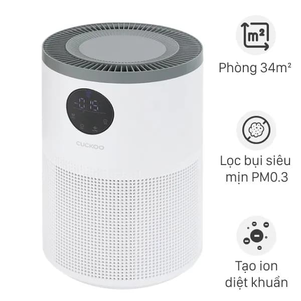 Máy lọc không khí Cuckoo CAC-AF1110FW/WHCKV 30W - Ảnh 18