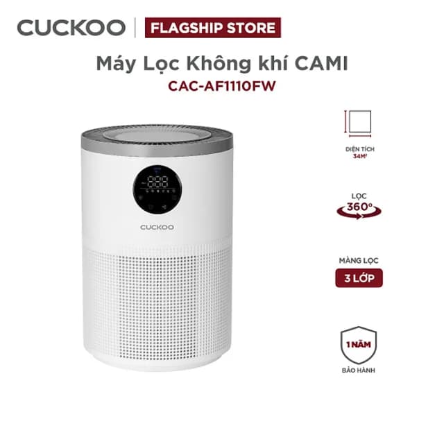So sánh giá Máy lọc không khí Cuckoo CAC-AF1110FW/WHCKV 30W rẻ nhất? - Ảnh 9