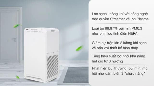 So sánh giá Máy lọc không khí Daikin MC55UVM6 37W rẻ nhất? - Ảnh 5