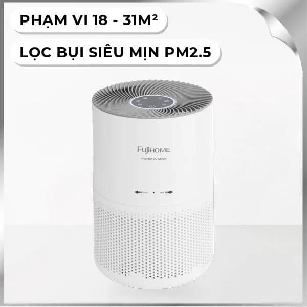 Máy lọc không khí FUJIHOME AP5Compact 25W - Ảnh 3