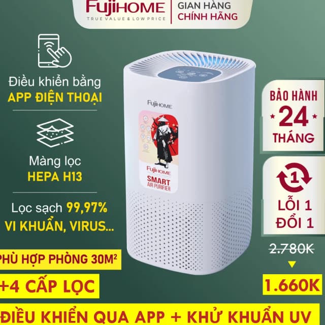 Top 1 so sánh giá Máy lọc không khí FUJIHOME AP5Pro 60W - Tìm sản phẩm giá rẻ nhất - Ảnh 12