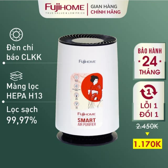 Top 1 so sánh giá Máy lọc không khí FUJIHOME AP5Pro 60W - Tìm sản phẩm giá rẻ nhất - Ảnh 38