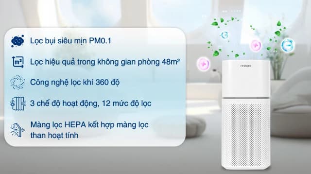 So sánh giá Máy lọc không khí Hitachi EP-TZ50 36W rẻ nhất? - Ảnh 11