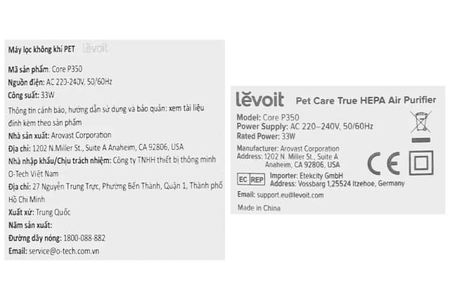 So sánh giá Máy lọc không khí Levoit Core P350 33W rẻ nhất? - Ảnh 20