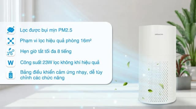 Top 1 so sánh giá Máy lọc không khí Lock&Lock ENP124WHT 50W - Tìm sản phẩm giá rẻ nhất - Ảnh 14
