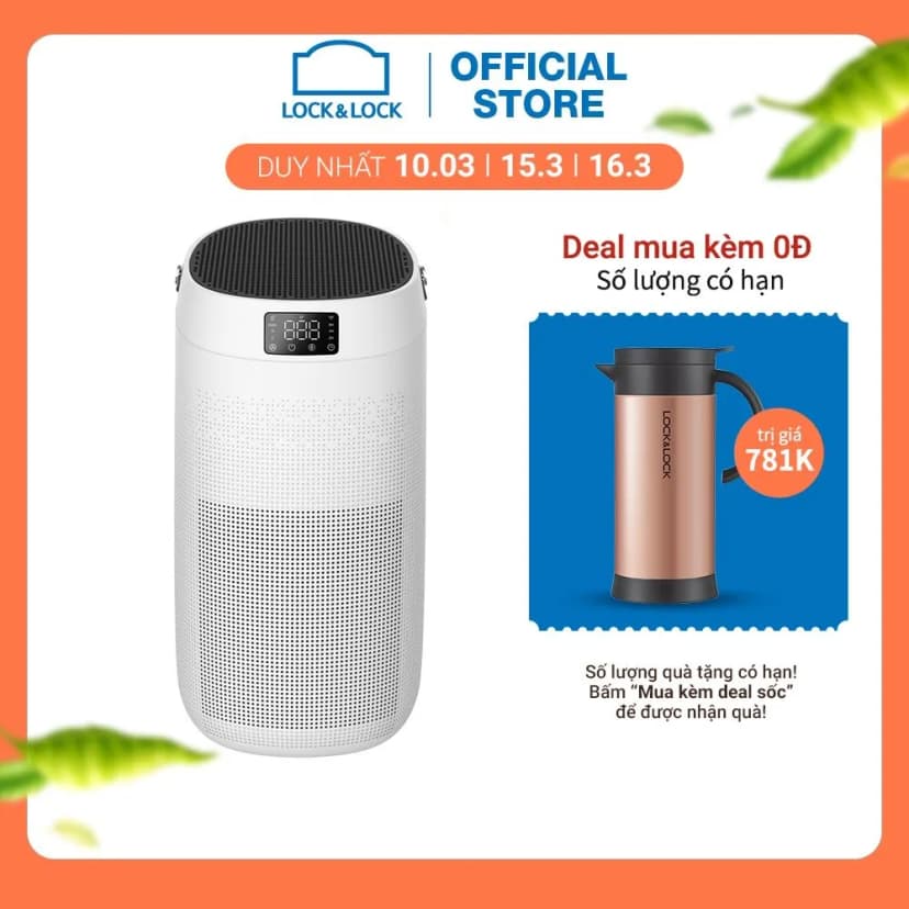 So sánh giá Máy lọc không khí Lock&Lock ENP124WHT 50W - Tìm sản phẩm giá rẻ nhất - Ảnh 16