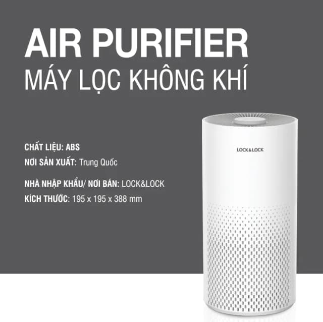 Top 1 so sánh giá Máy lọc không khí Lock&Lock ENP124WHT 50W - Tìm sản phẩm giá rẻ nhất - Ảnh 18