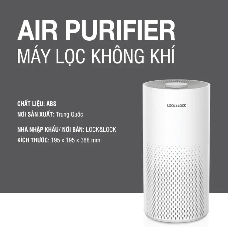 So sánh giá Máy lọc không khí Lock&Lock ENP124WHT 50W - Tìm sản phẩm giá rẻ nhất - Ảnh 18