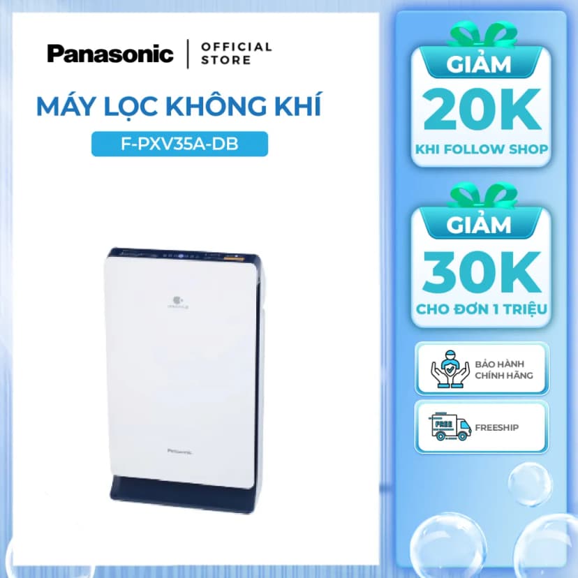So sánh giá Máy lọc không khí Panasonic F-PXV35A-LB 24W - Tìm sản phẩm giá rẻ nhất - Ảnh 4