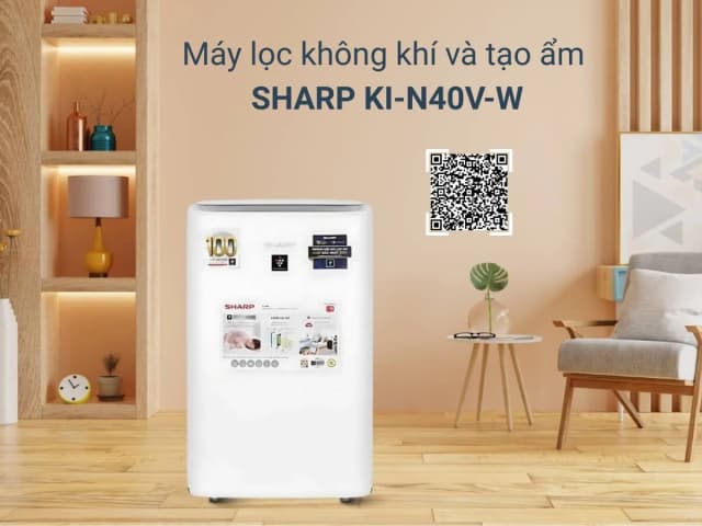 So sánh giá Máy lọc không khí tạo ẩm Sharp KI-N40V-W 29W rẻ nhất? - Ảnh 15