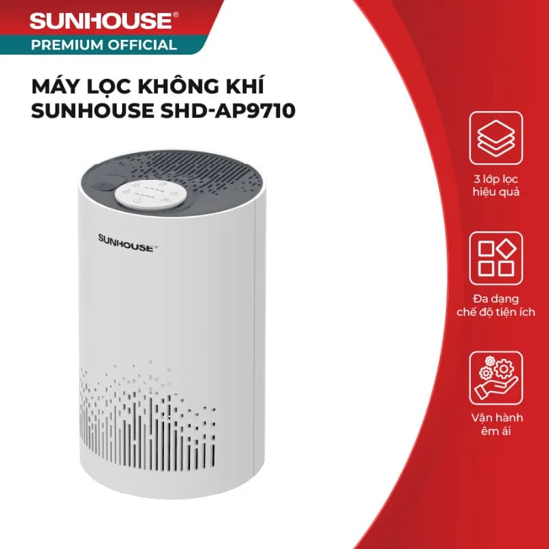 So sánh giá Máy lọc không khí Sunhouse SHD-AP9712 32W - Tìm sản phẩm giá rẻ nhất - Ảnh 11