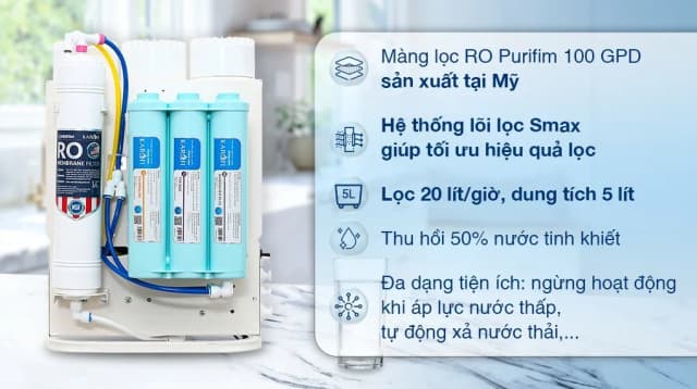 So sánh giá Máy lọc nước RO Karofi KAQ-U06 10 lõi rẻ nhất? - Ảnh 8