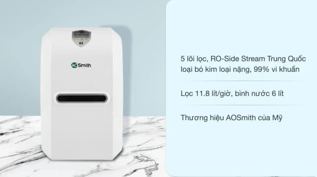 So sánh giá Máy lọc nước RO AOSmith E2 5 lõi rẻ nhất? - Ảnh 2