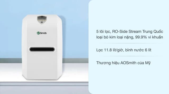 So sánh giá Máy lọc nước RO Aosmith E3 5 lõi rẻ nhất? - Ảnh 4
