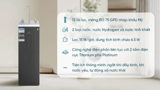 So sánh giá Máy lọc nước RO Hydrogen ion kiềm Hòa Phát HPA856 12 lõi rẻ nhất? - Ảnh 2