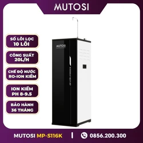 So sánh giá Máy lọc nước RO Hydrogen ion kiềm Mutosi MP-U28H 11 lõi rẻ nhất? - Ảnh 2