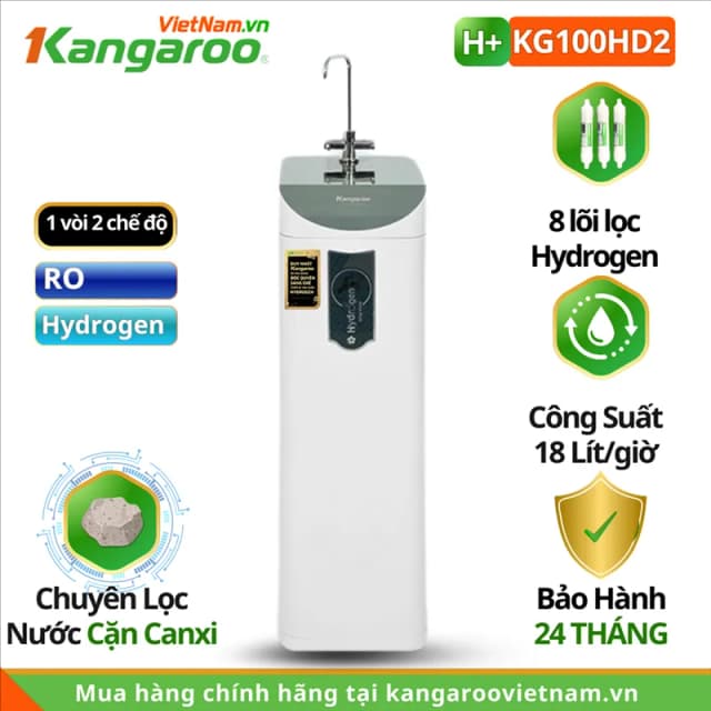 So sánh giá Máy lọc nước RO Hydrogen Kangaroo KG100HD2 8 lõi rẻ nhất? - Ảnh 6