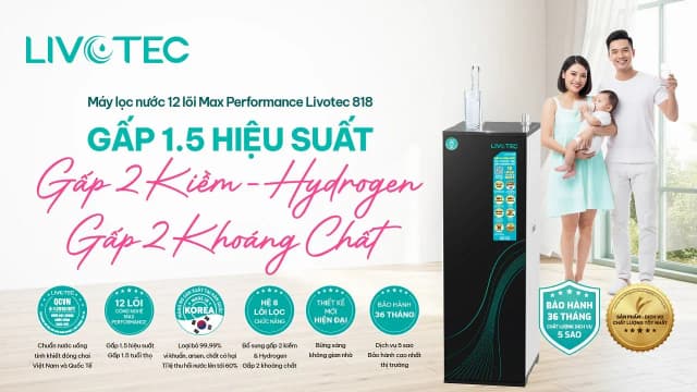 So sánh giá Máy lọc nước RO Hydrogen Livotec 818 12 lõi rẻ nhất? - Ảnh 6