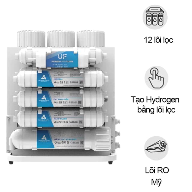 Top 1 so sánh giá Máy lọc nước RO Hydrogen Rossi RA-75D 12 lõi - Tìm sản phẩm giá rẻ nhất - Ảnh 15