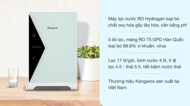 So sánh giá Máy lọc nước RO Hydrogen Kangaroo KG100HU 5 lõi rẻ nhất? - Ảnh 9