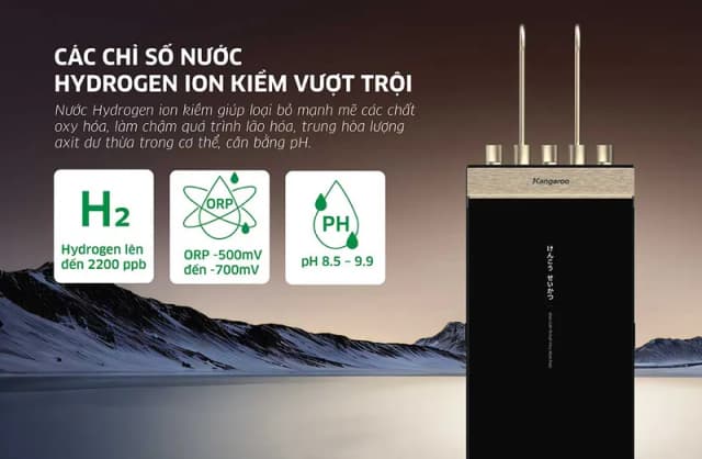So sánh giá Máy lọc nước RO nóng nguội lạnh Hydrogen ion kiềm Kangaroo Sumire KGHC12A3 12 lõi rẻ nhất? - Ảnh 19