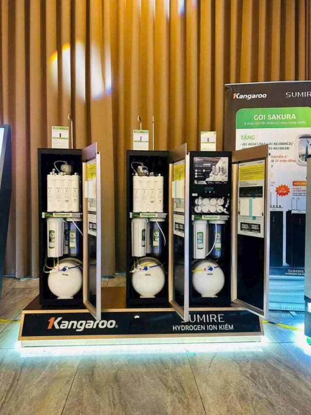 So sánh giá Máy lọc nước RO nóng nguội lạnh Hydrogen ion kiềm Kangaroo Sumire KGHC12A3 12 lõi rẻ nhất? - Ảnh 20