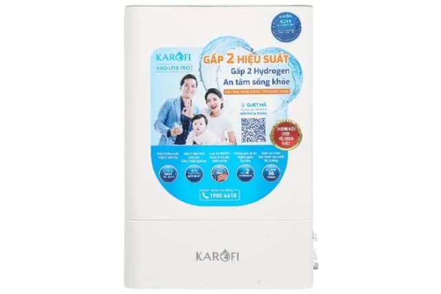 Máy lọc nước RO Hydrogen Karofi KAQ-U98 Pro 10 lõi - Ảnh 12