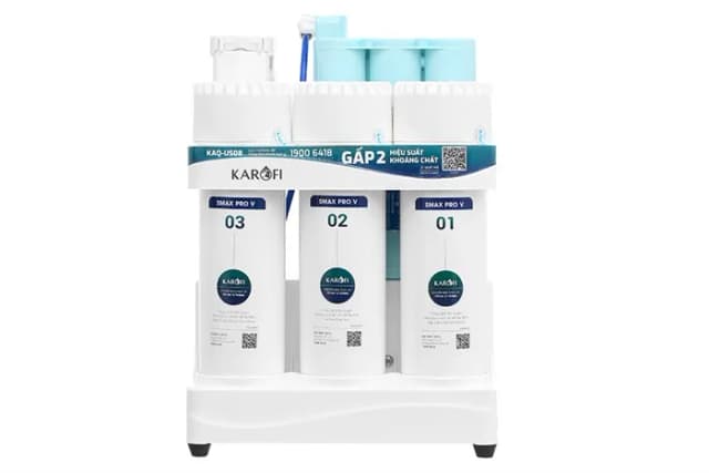 Máy lọc nước RO Karofi KAQ-US08 10 lõi - Ảnh 11