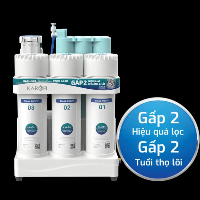 So sánh giá Máy lọc nước RO Karofi KAQ-US08 10 lõi rẻ nhất? - Ảnh 2