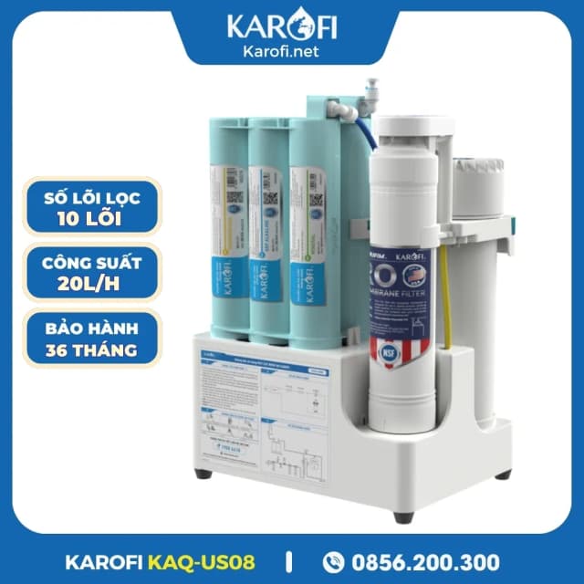 So sánh giá Máy lọc nước RO Karofi KAQ-US08 10 lõi rẻ nhất? - Ảnh 14