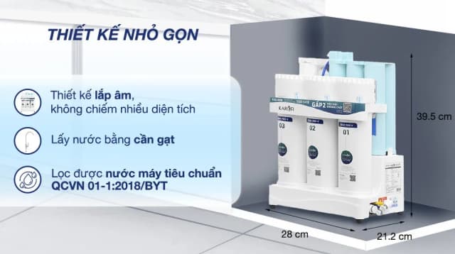 So sánh giá Máy lọc nước RO Karofi KAQ-US08 10 lõi rẻ nhất? - Ảnh 7