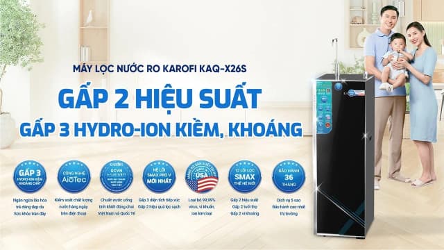 So sánh giá Máy lọc nước RO Hydrogen Karofi KAQ-X26S 12 lõi rẻ nhất? - Ảnh 20