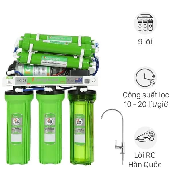 So sánh giá Máy lọc nước RO Kangaroo KG110 9 lõi - Tìm sản phẩm giá rẻ nhất - Ảnh 2