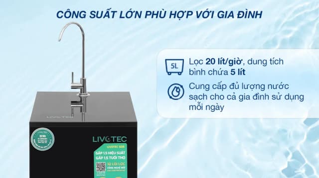 So sánh giá Máy lọc nước RO Hydrogen Livotec 608 10 lõi rẻ nhất? - Ảnh 7