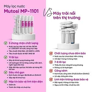 So sánh giá Máy lọc nước RO Mutosi MP-1101 11 lõi rẻ nhất? - Ảnh 18