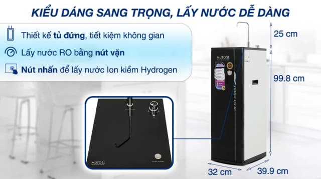So sánh giá Máy lọc nước RO Hydrogen ion kiềm Mutosi MP-S1001H 10 lõi rẻ nhất? - Ảnh 9