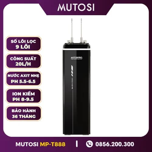 So sánh giá Máy lọc nước RO nóng nguội lạnh Hydrogen ion kiềm Mutosi MP-P89K 9 lõi rẻ nhất? - Ảnh 11
