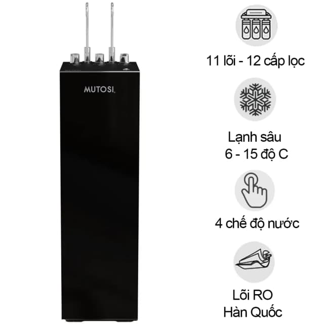 So sánh giá Máy lọc nước RO nóng nguội lạnh Hydrogen ion kiềm Mutosi MP-P89K 9 lõi rẻ nhất? - Ảnh 19