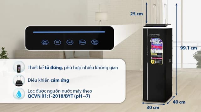 So sánh giá Máy lọc nước RO nóng nguội lạnh Hydrogen ion kiềm Mutosi MP-P89K 9 lõi rẻ nhất? - Ảnh 6