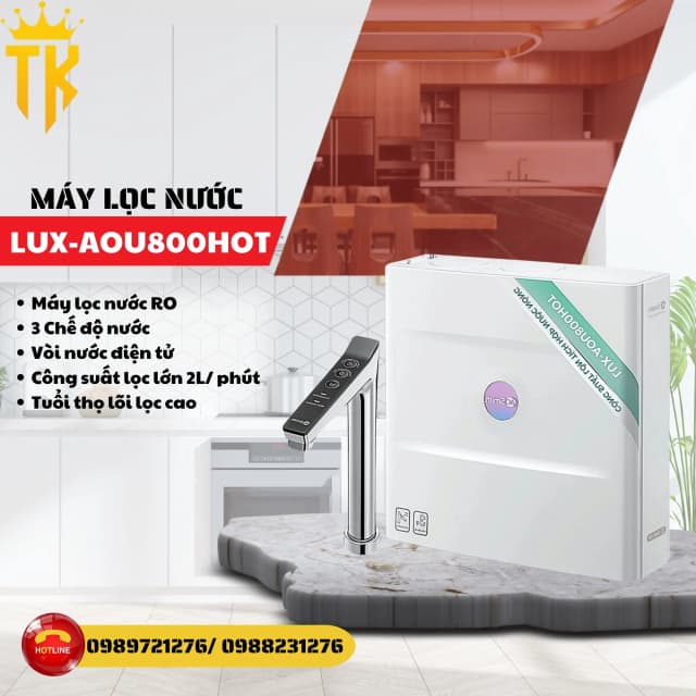 Top 1 so sánh giá Máy lọc nước RO nóng nguội AOSmith LUX-AOU800HOT 2 lõi - Tìm sản phẩm giá rẻ nhất - Ảnh 11